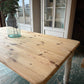 Rustic farmhouse table 8 seater