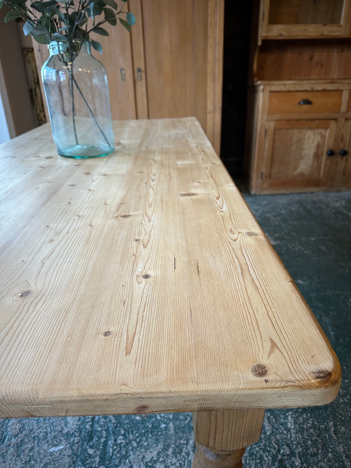 Rustic farmhouse table 8 seater