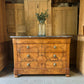 Vintage marble top chest of drawers