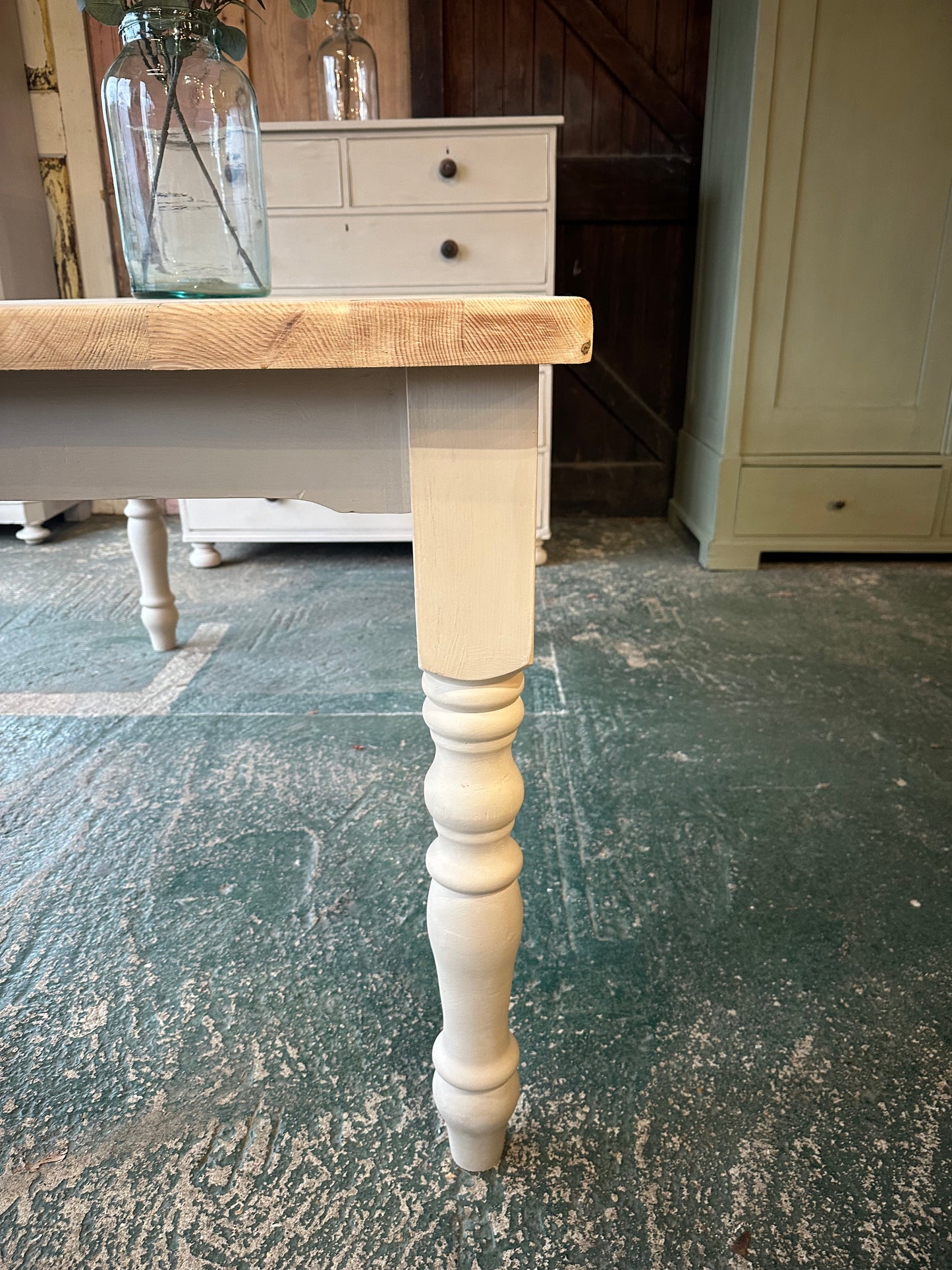 Farmhouse table 6 seater