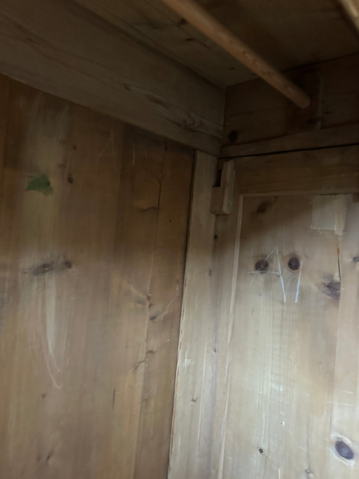 Vintage knock down wardrobe