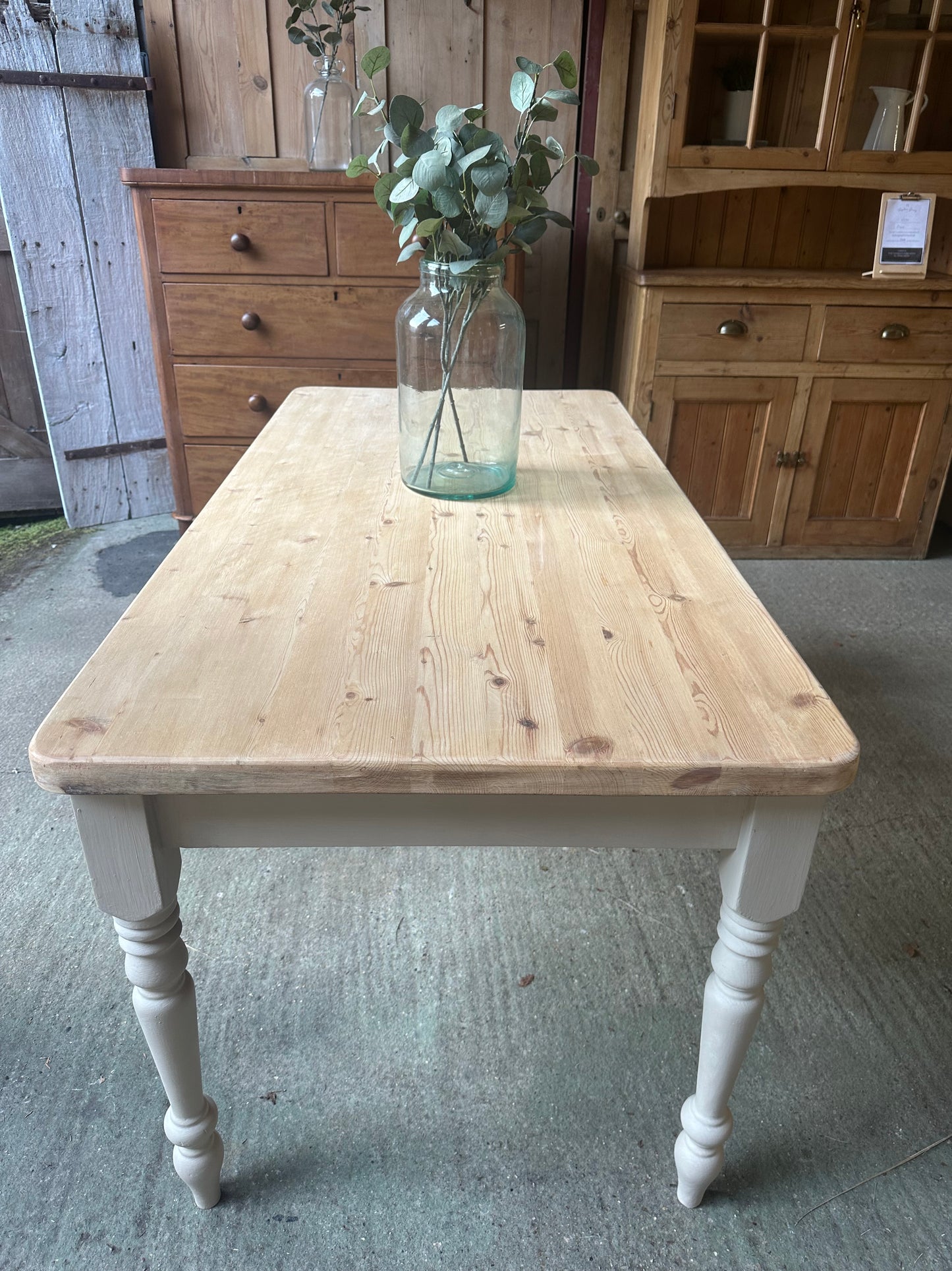 Farmhouse table 6 seater