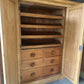 Vintage triple knock down wardrobe