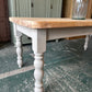 Farmhouse table 8 seater