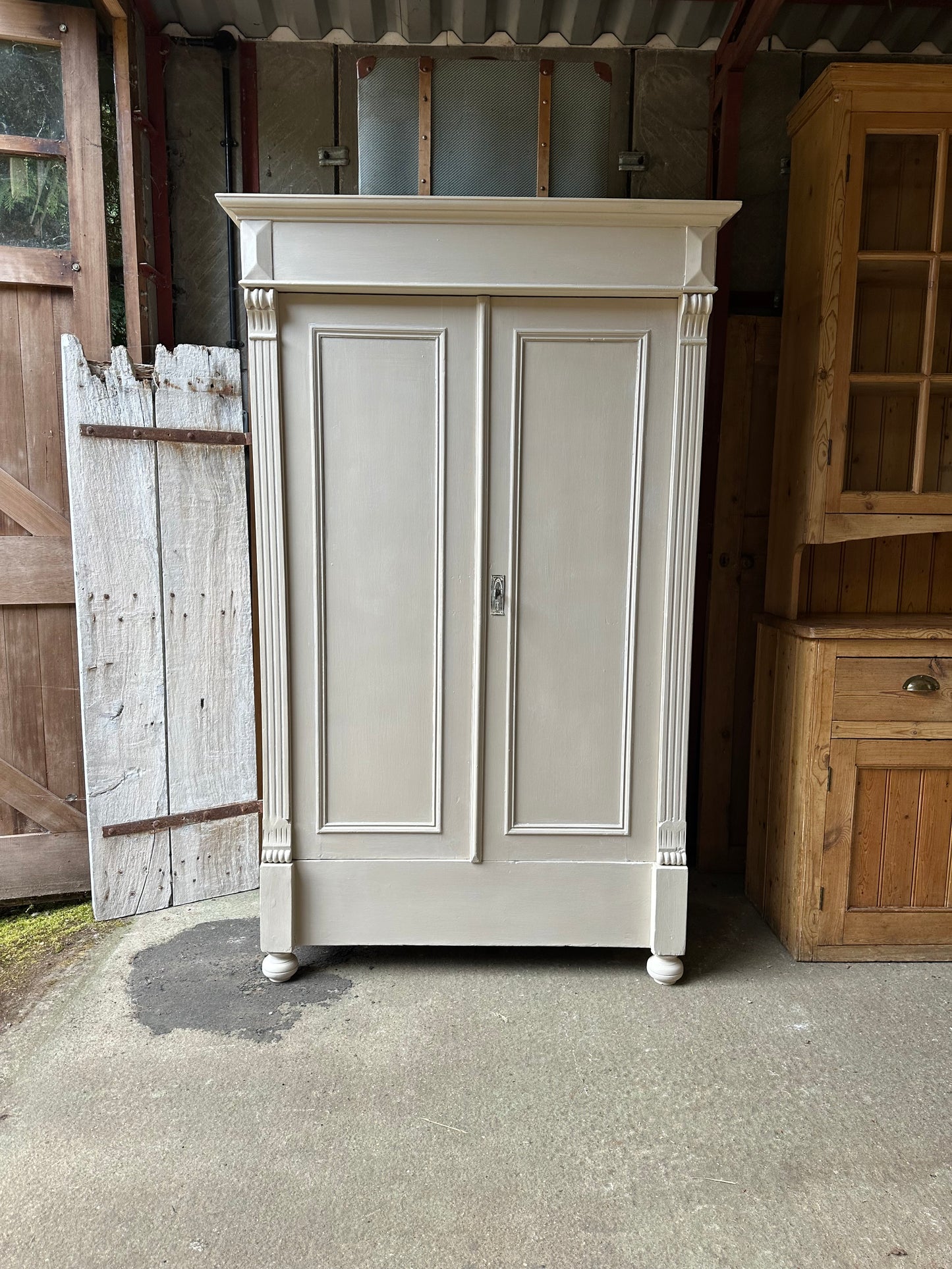 Vintage knock down wardrobe
