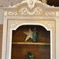 Rustic vintage armoire / linen press / dresser
