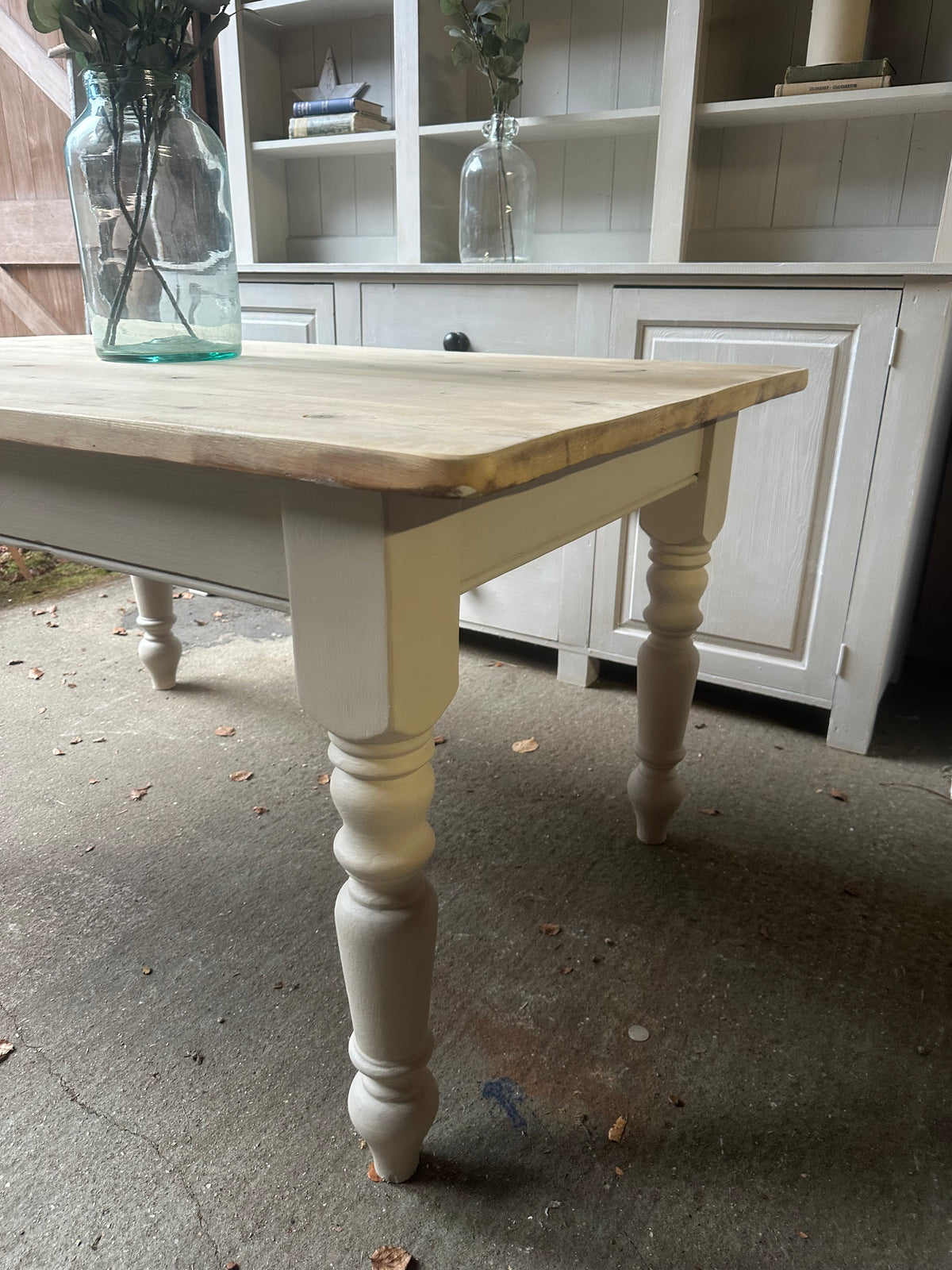 Farmhouse table 6 seater