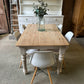 Farmhouse table 6 seater