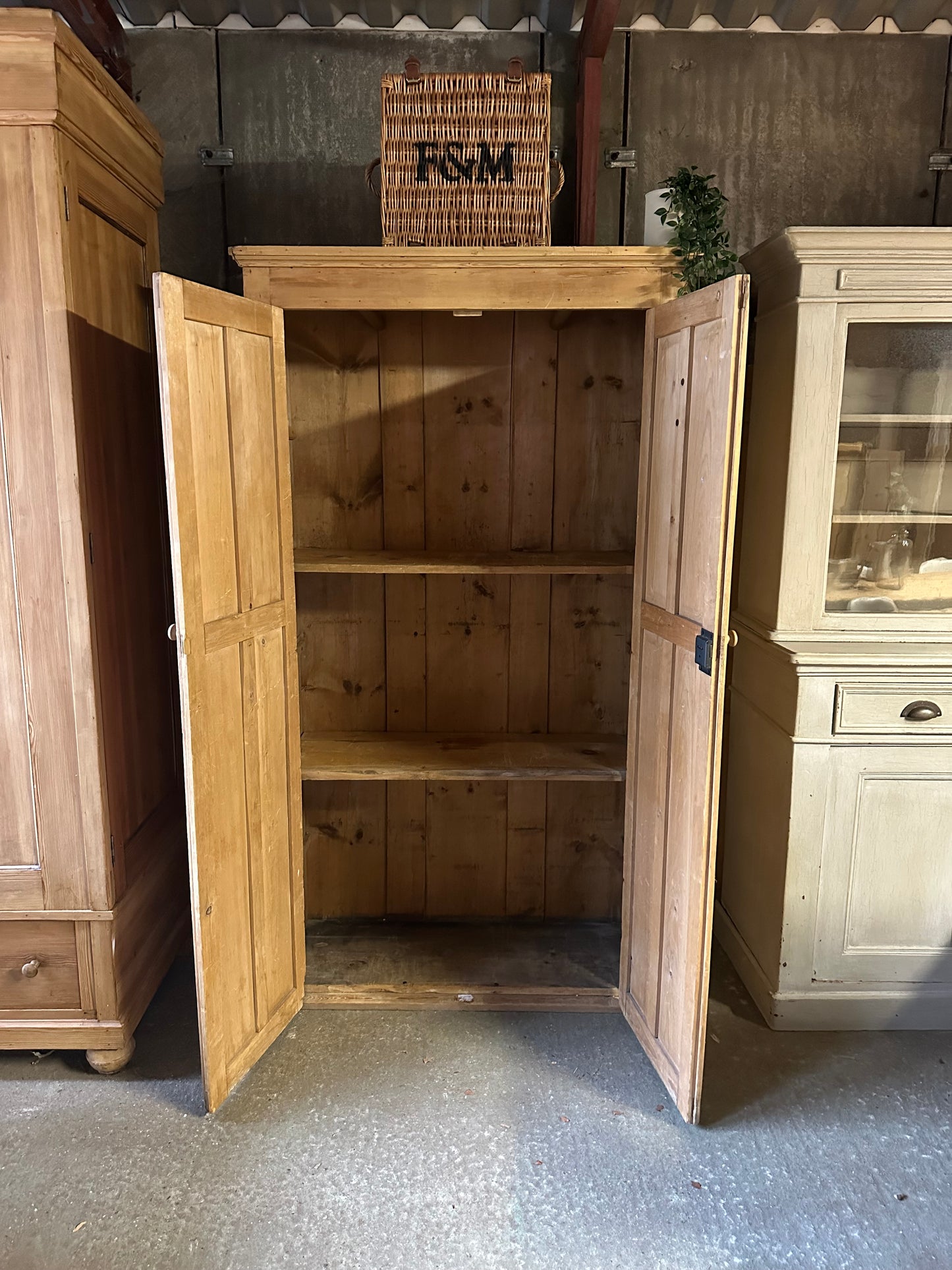 Vintage wardrobe / pantry / linen press