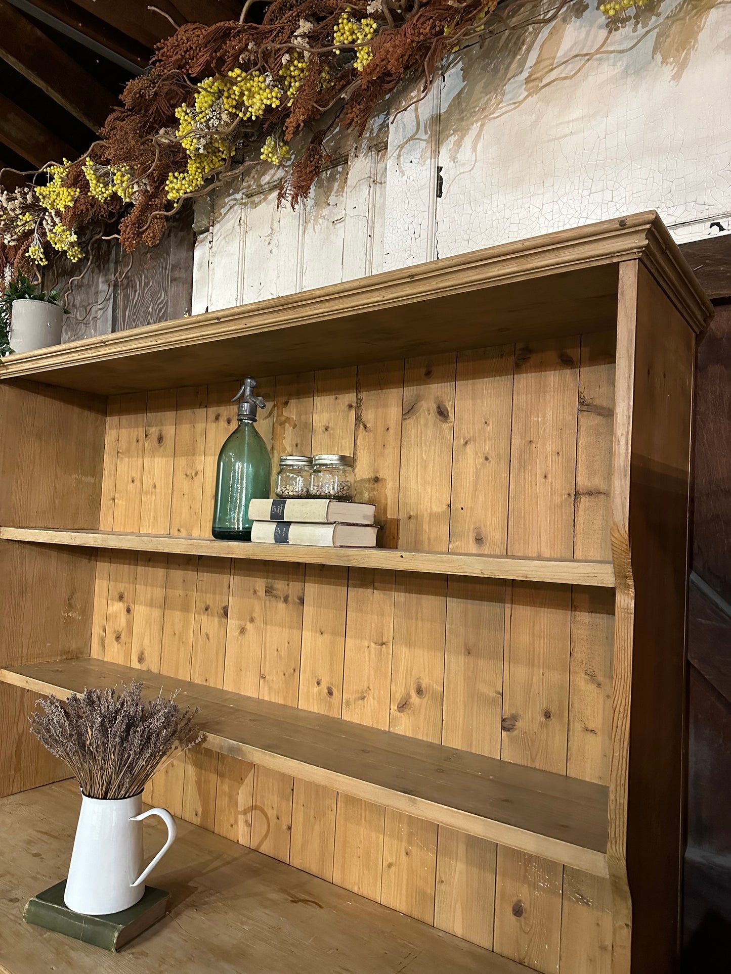 Rustic vintage dresser