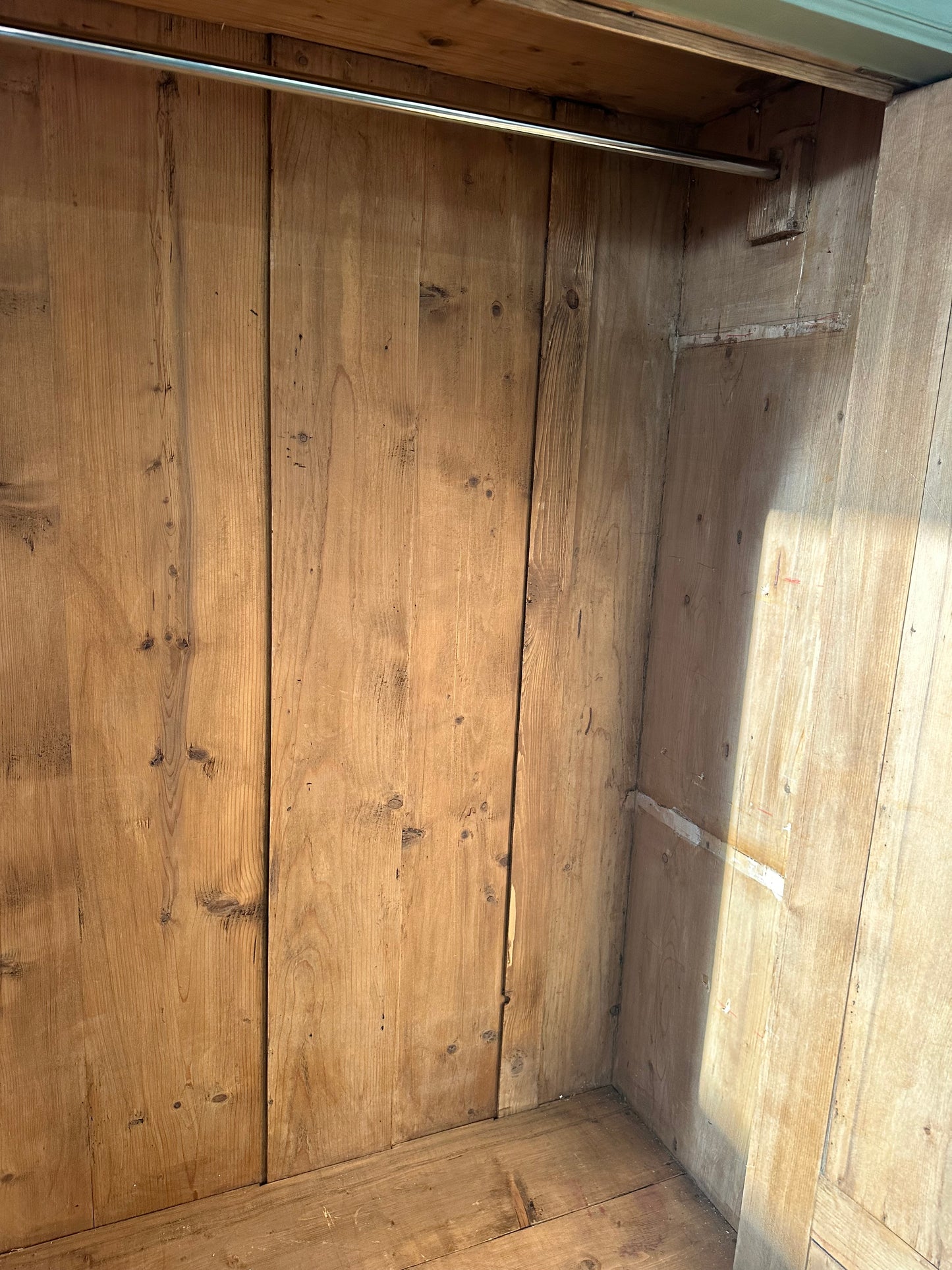 Rustic vintage wardrobe