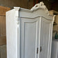 Rustic vintage wardrobe