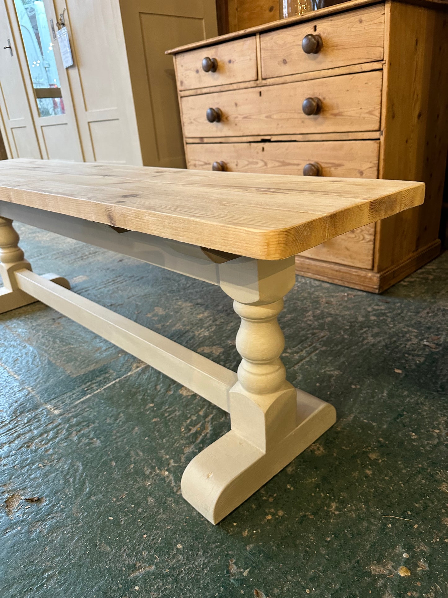 Rustic bench seat
