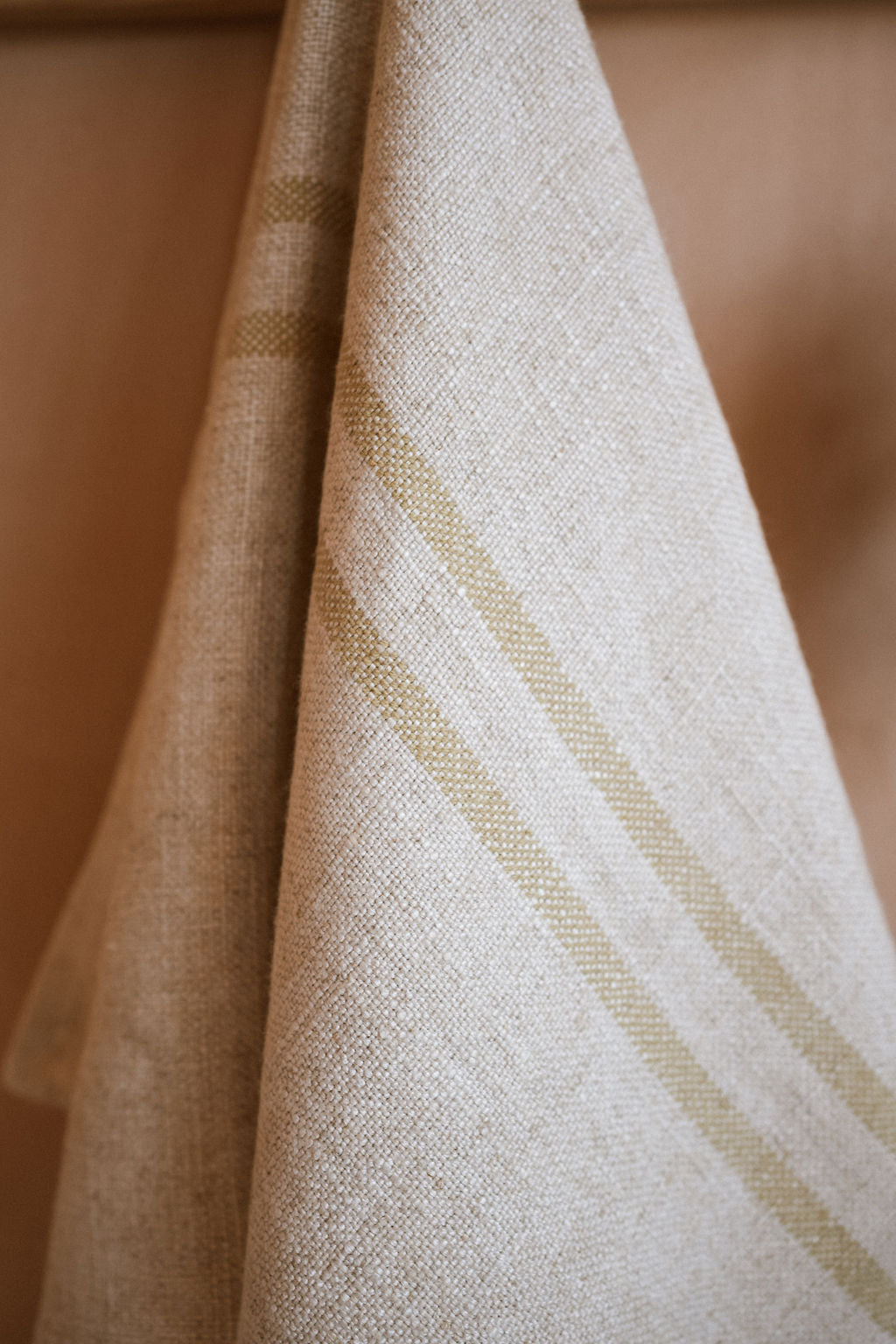 The Timeless Linen Hand/ Tea Towel Antique Cream 50x80cm