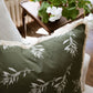 Olive Grove Print Cushion 50 x 50 cm Green