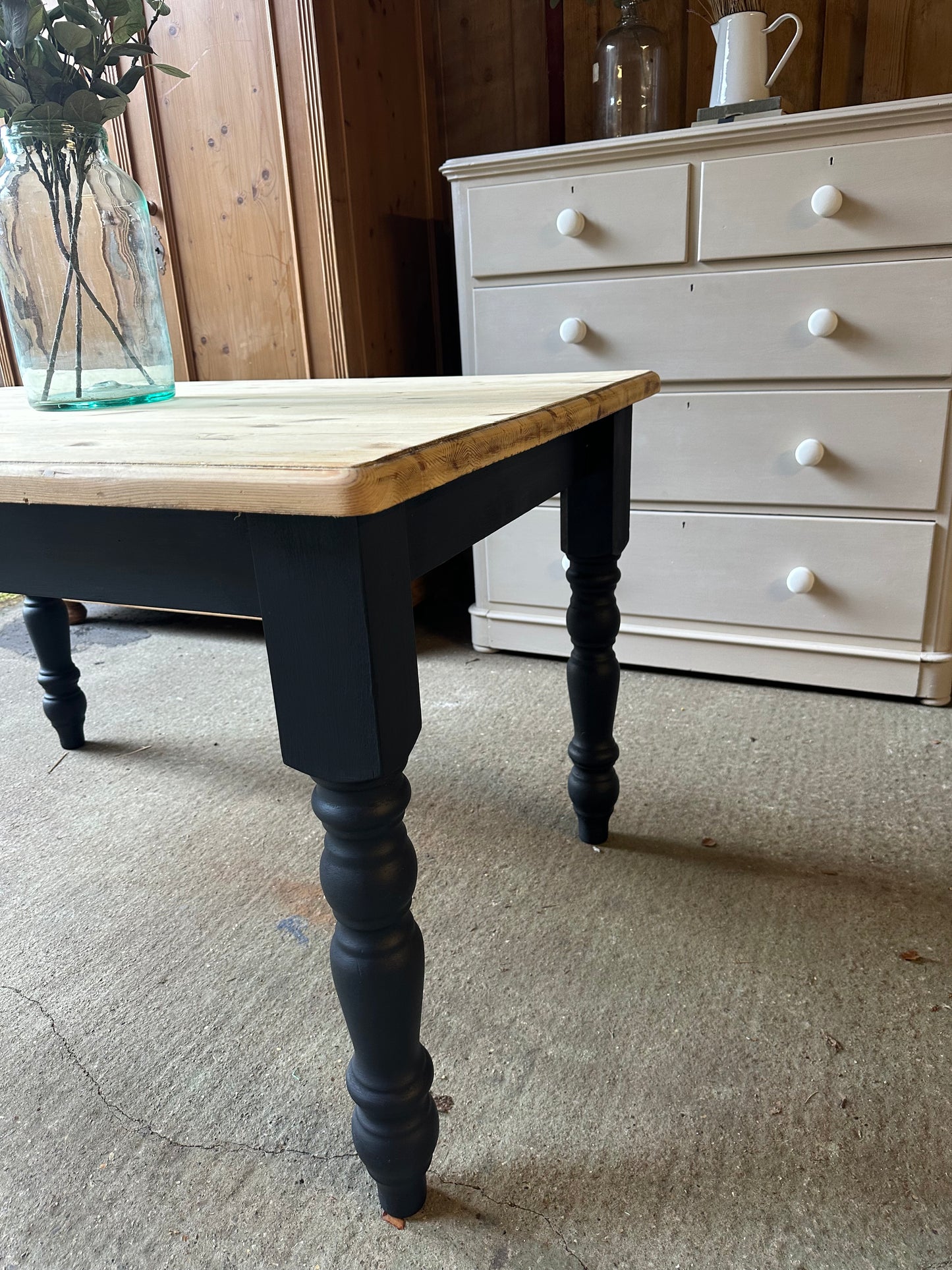 Farmhouse table 6 seater