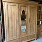 Vintage triple knock down wardrobe