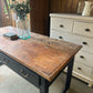 Vintage workbench / console table / kitchen island