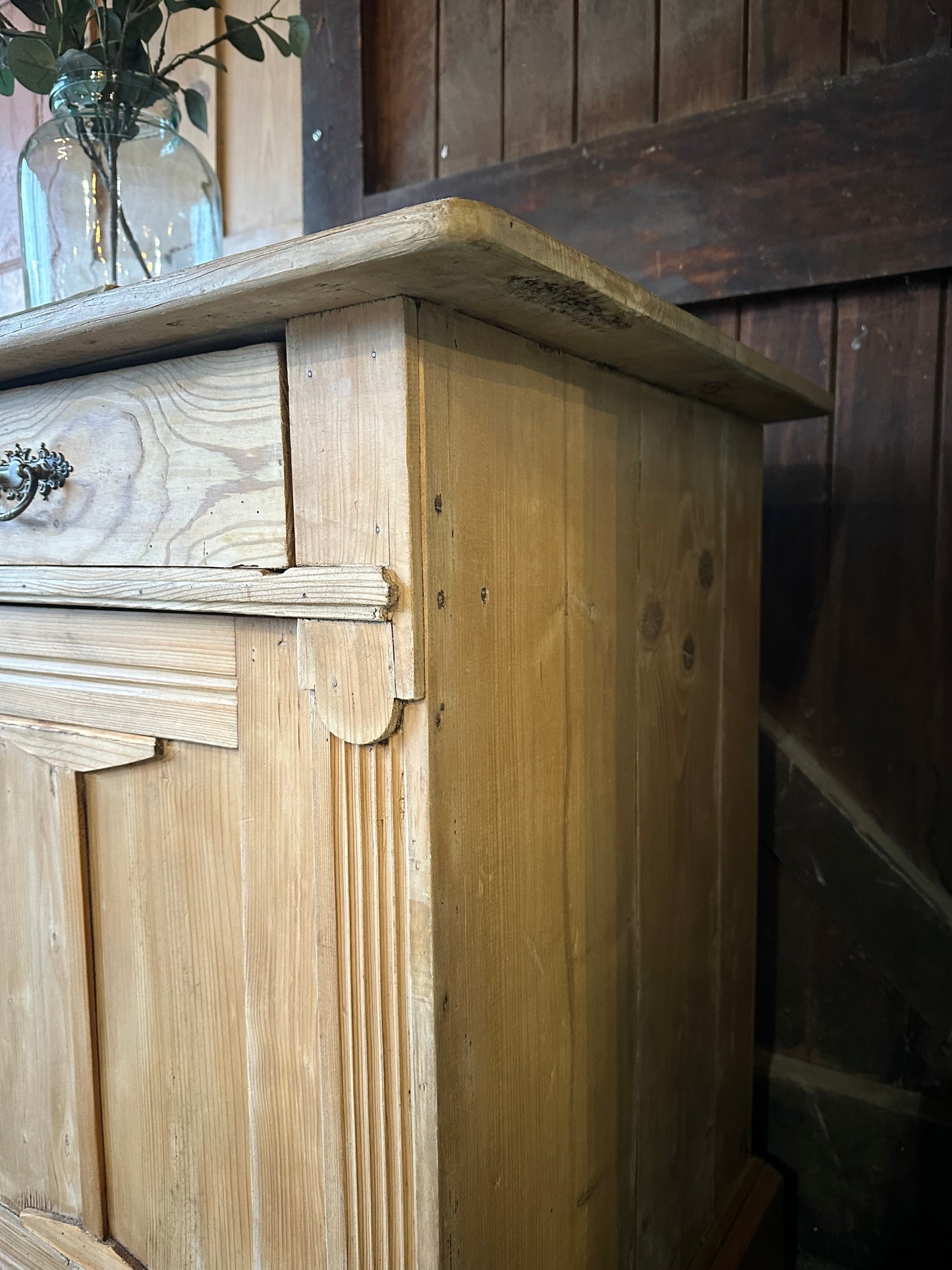 Rustic vintage sideboard