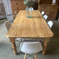 Farmhouse table 8 seater