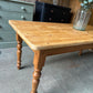 Farmhouse table 8 seater