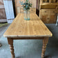 Farmhouse table large 8 seater