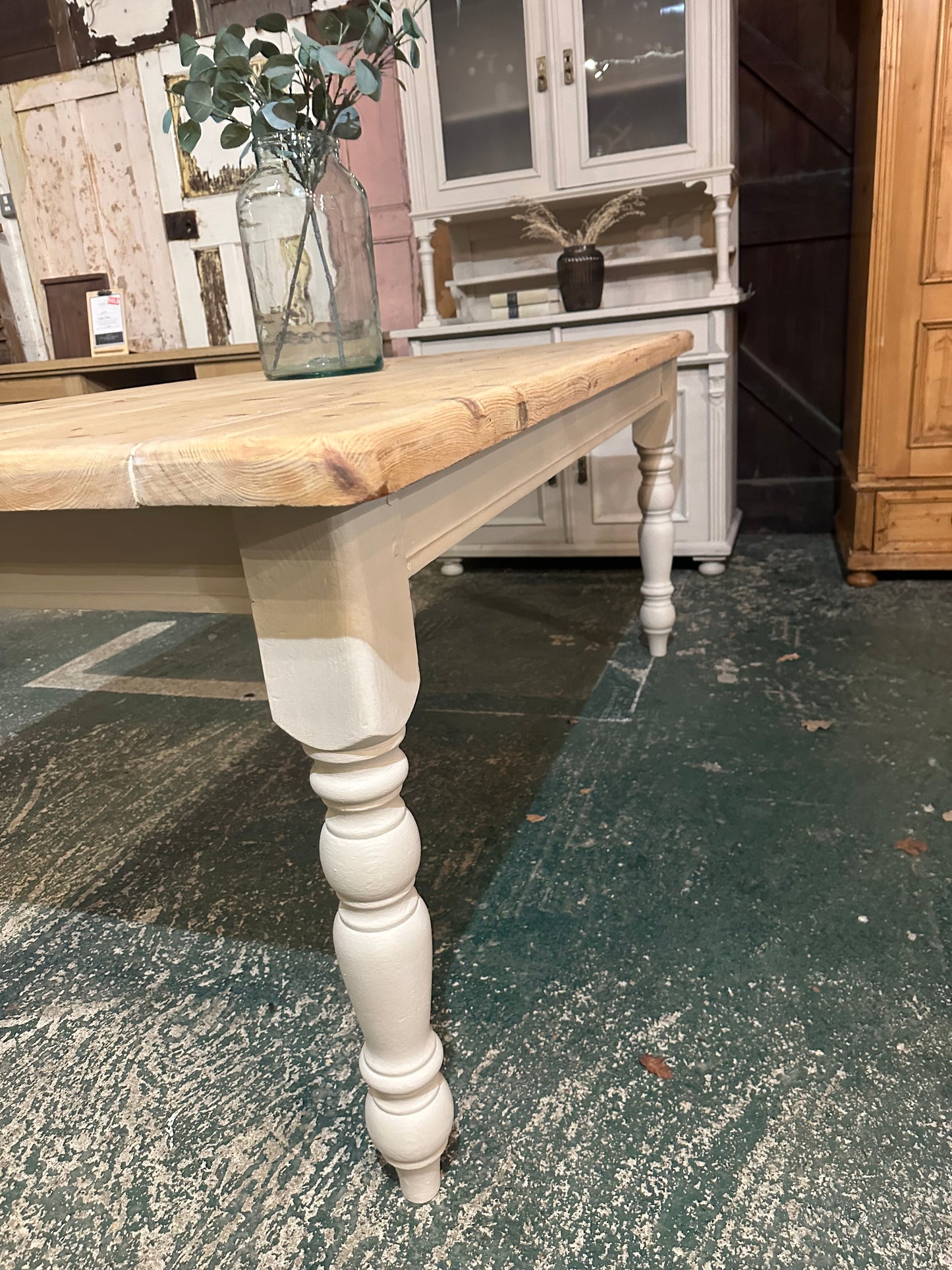 Farmhouse table 8 seater
