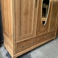 Vintage triple knock down wardrobe
