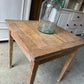 Vintage oak draw leaf table 2-4 seater