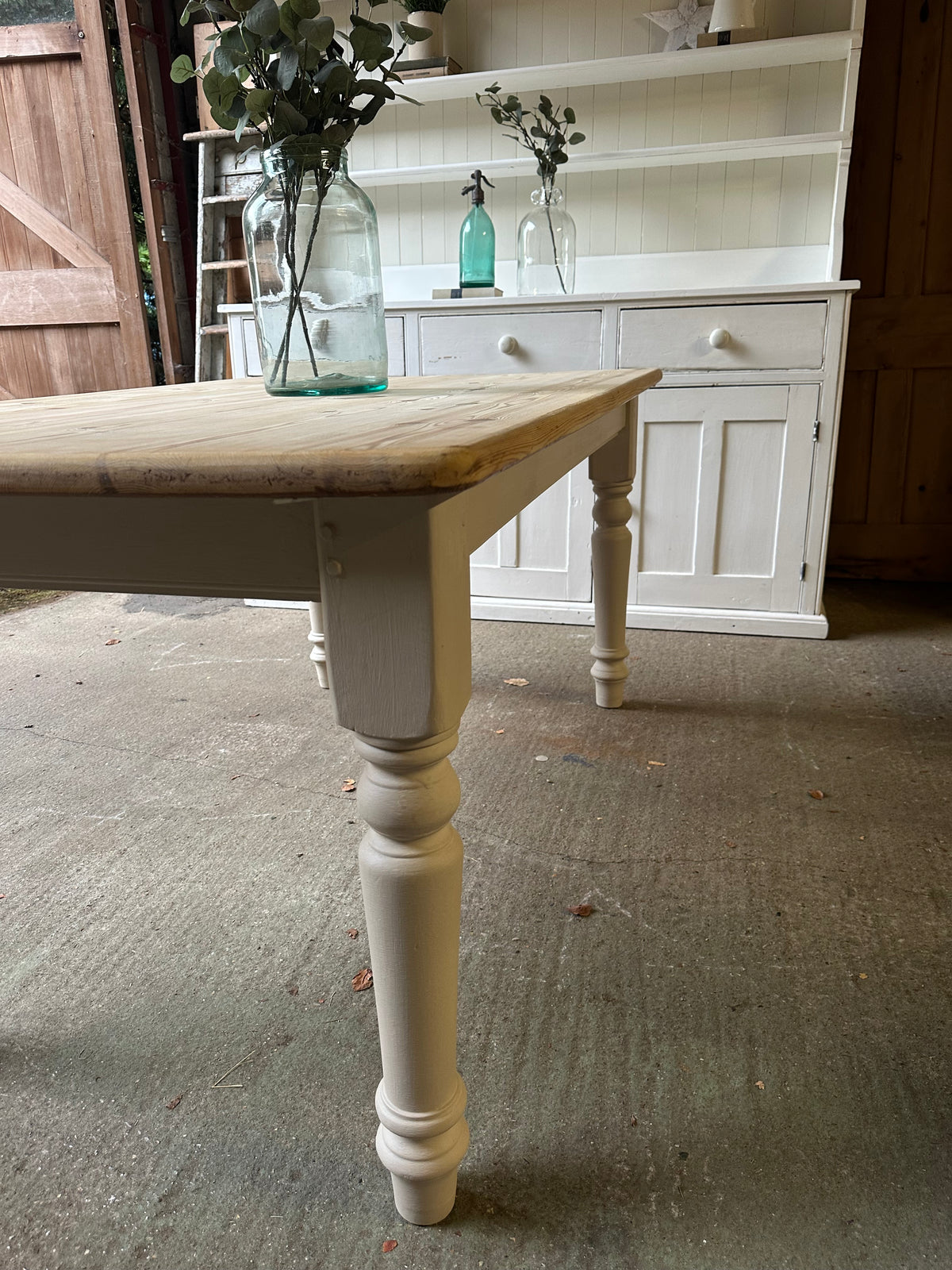 Farmhouse table 6 seater
