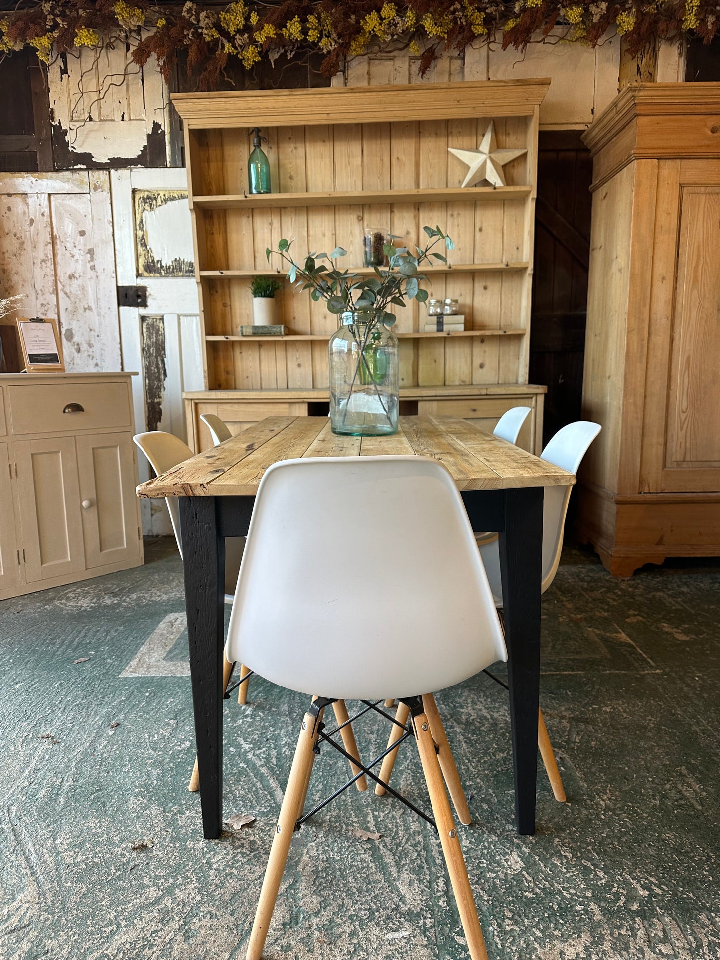 Farmhouse table 6 seater