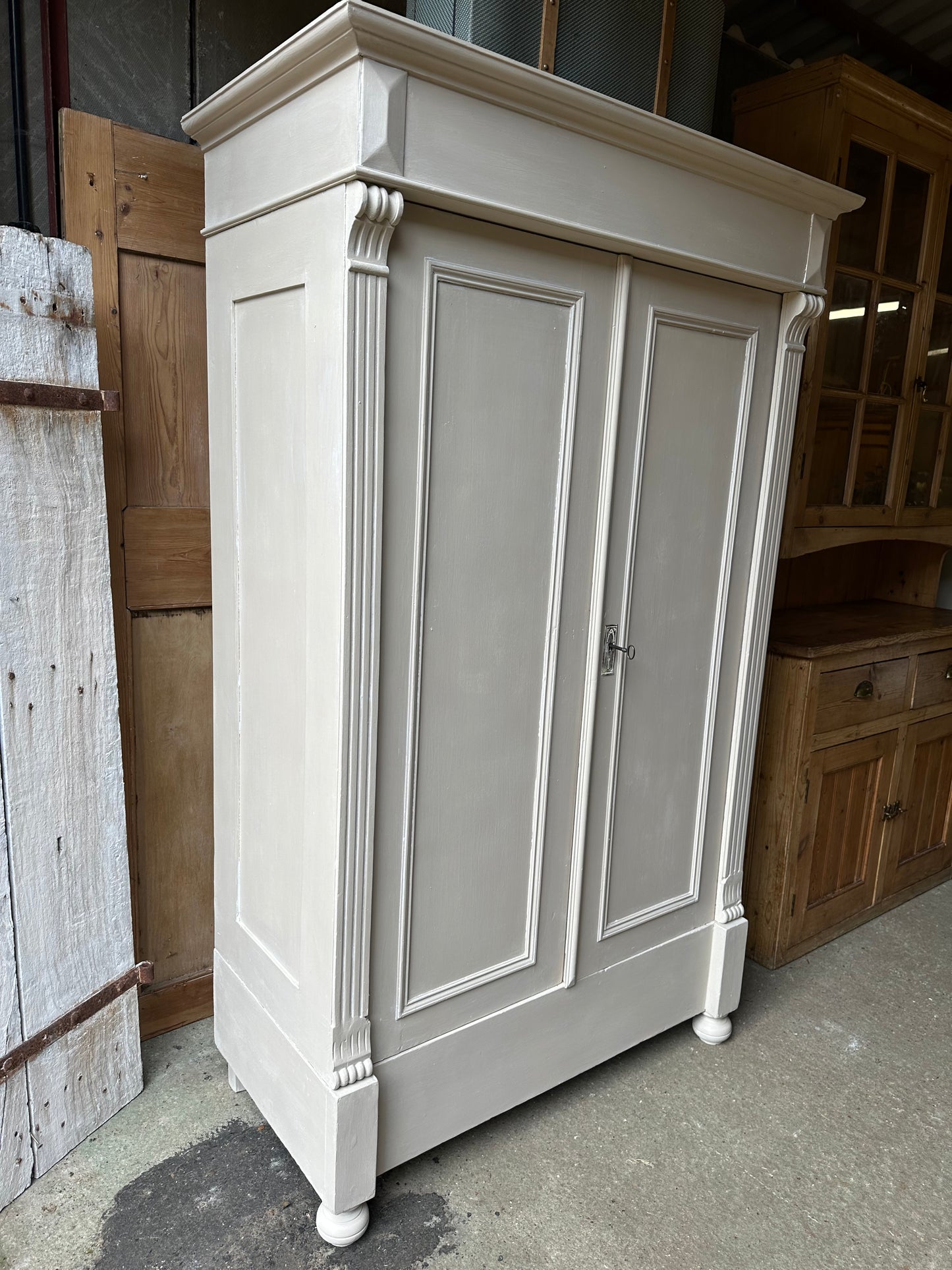 Vintage knock down wardrobe