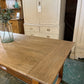 Vintage oak farmhouse refectory table 8 seater