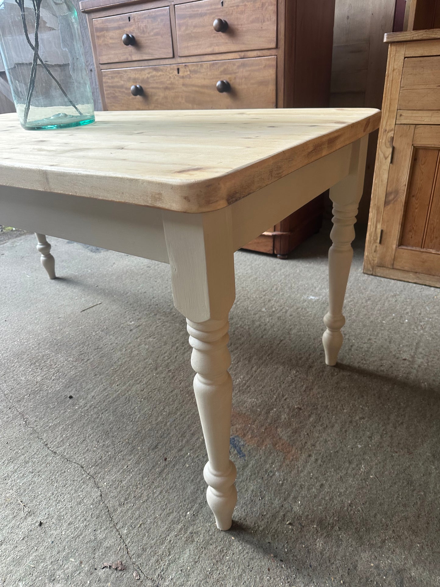 Farmhouse table 6 seater