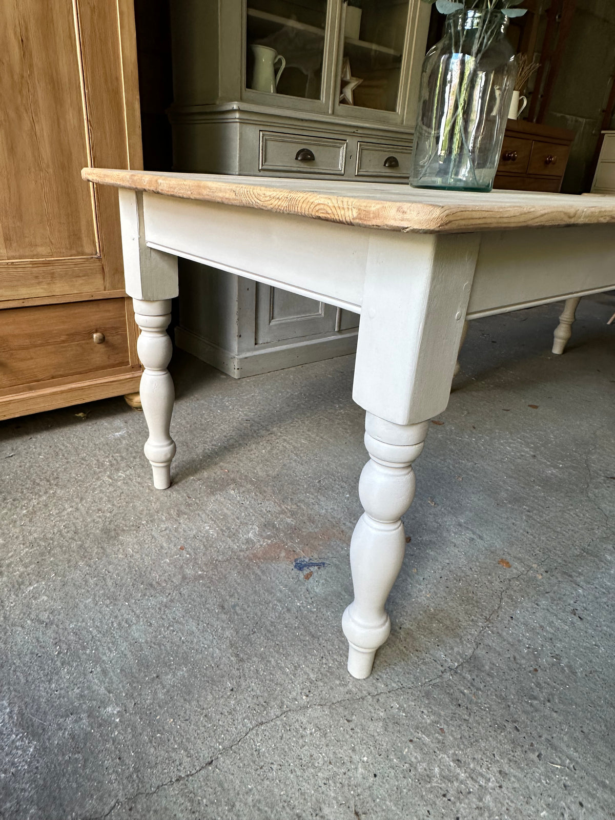 Farmhouse table 6 seater