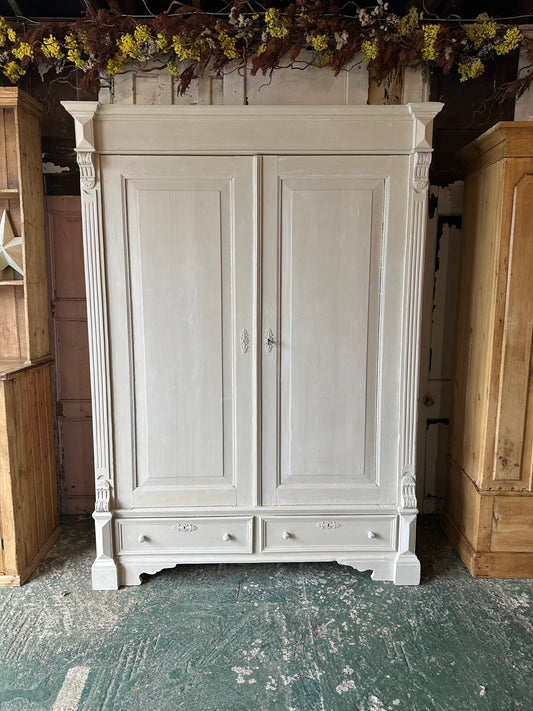 Rustic vintage knock down wardrobe