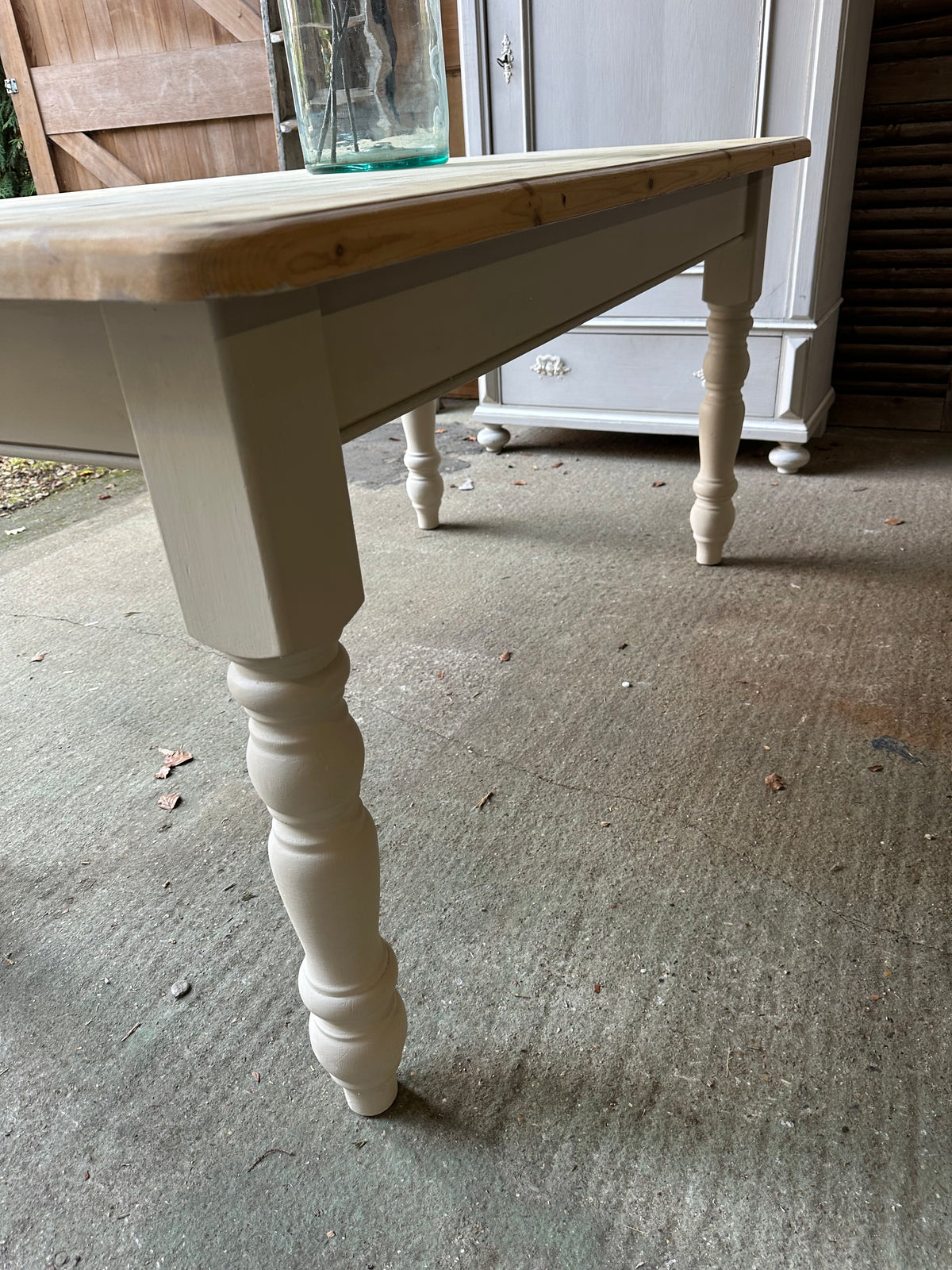 Farmhouse table 6 seater