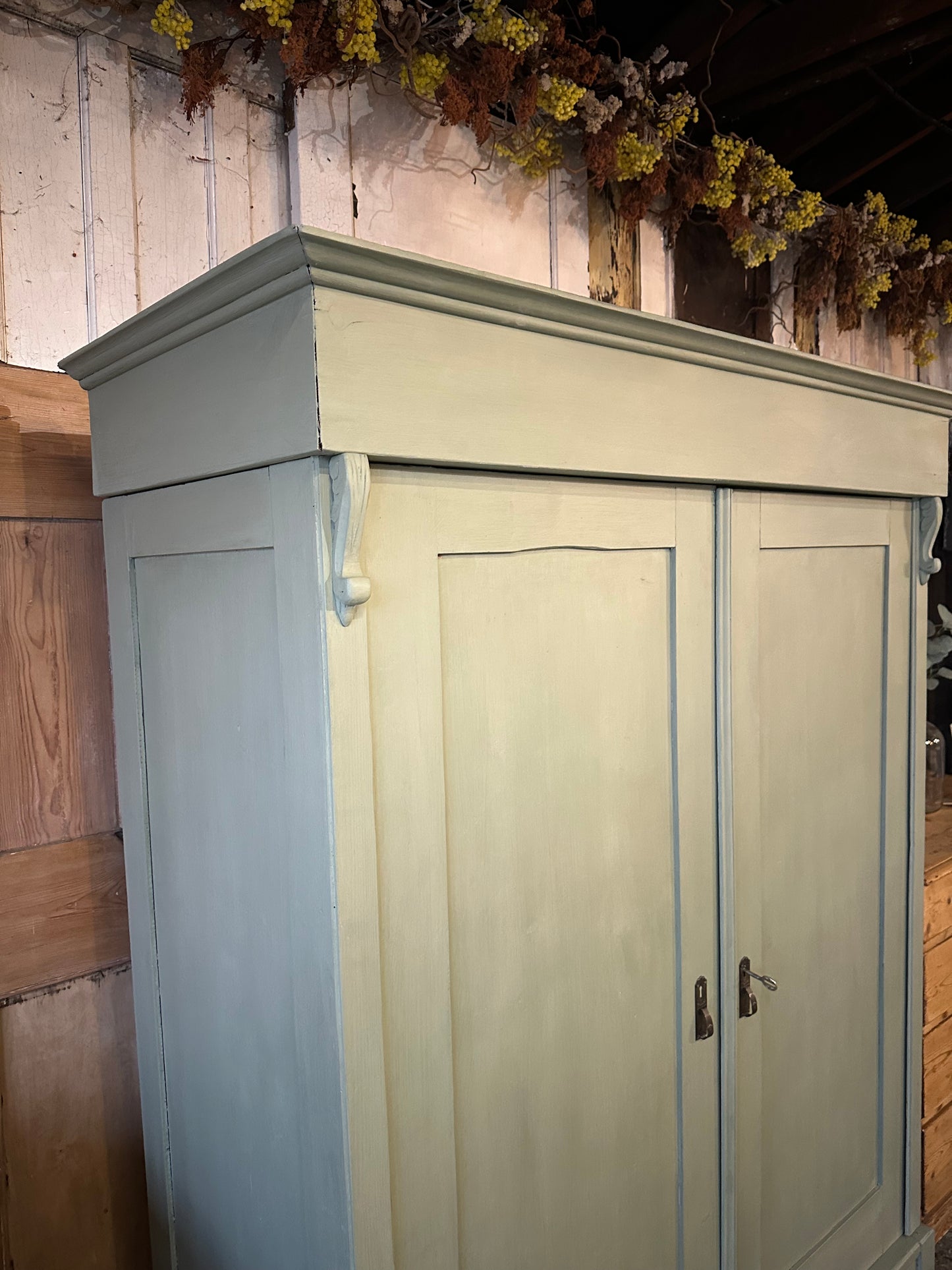 Rustic vintage knock down wardrobe