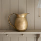 Large Brass Finish Jug