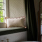 Scallop Cushion - Pomegranate