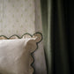 Scallop Cushion - Moss