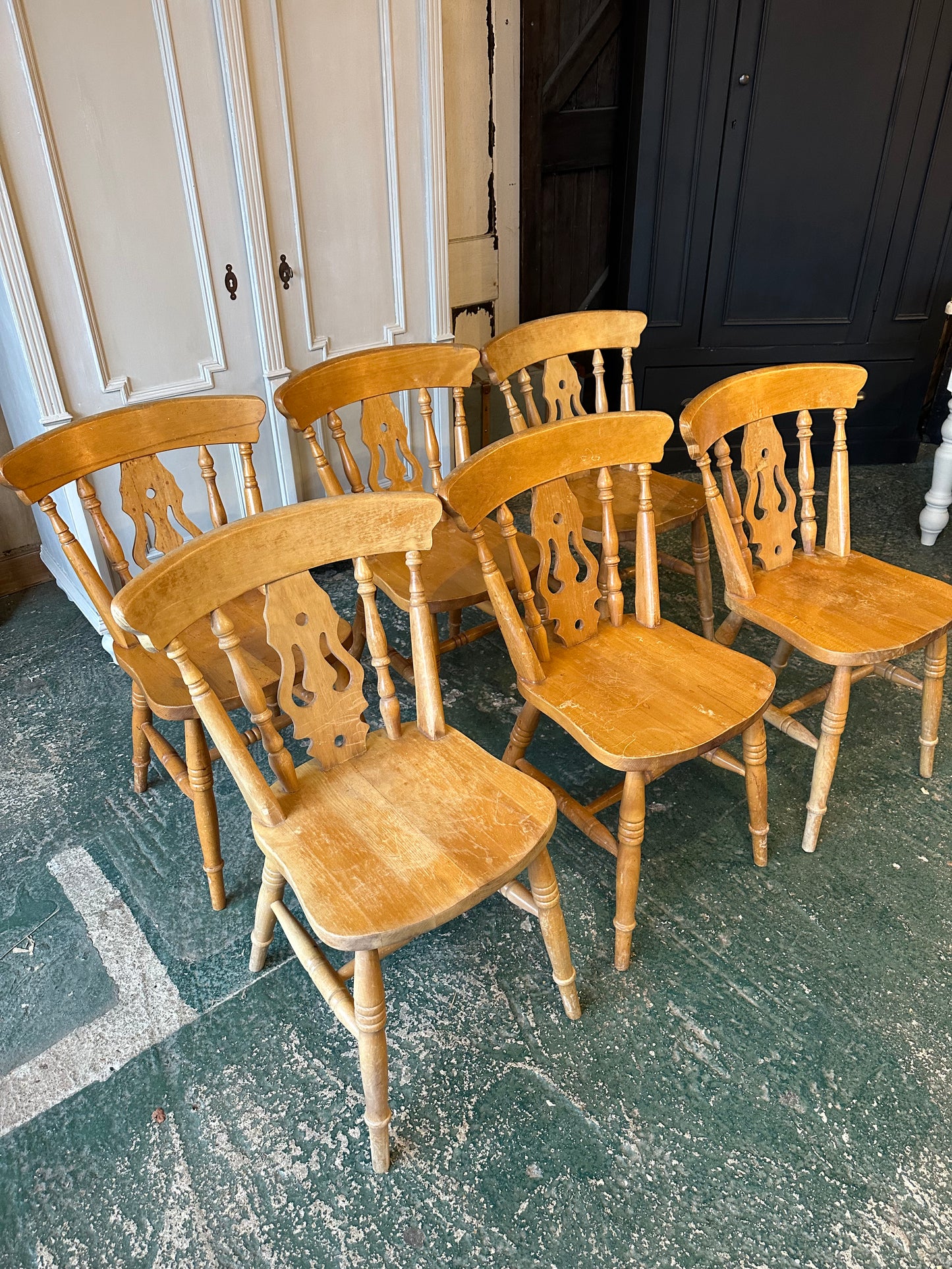 Farmhouse chairs set of 6