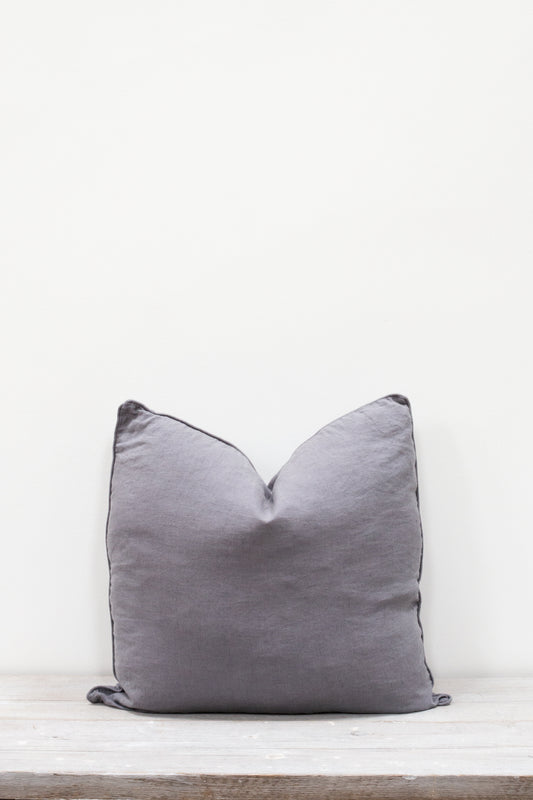 Lisbon Cushion Pewter Grey