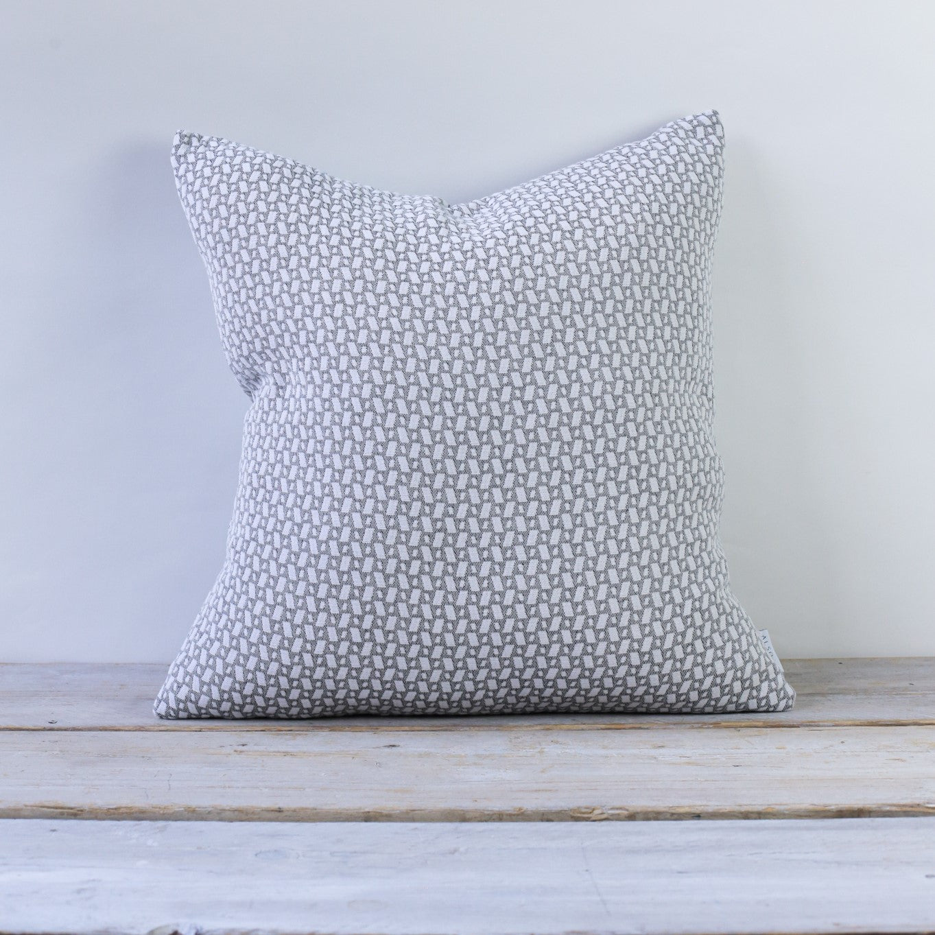 Fyn Geometric Grey Cushion
