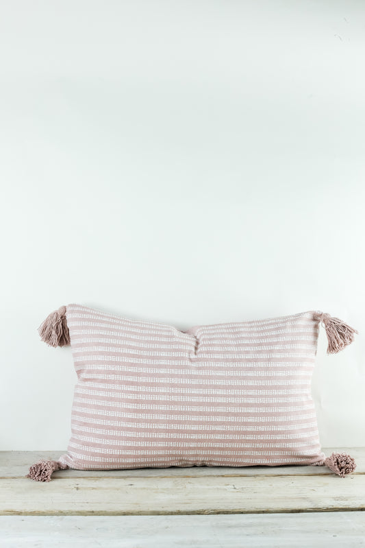 Neimi Blush Printed Cushion