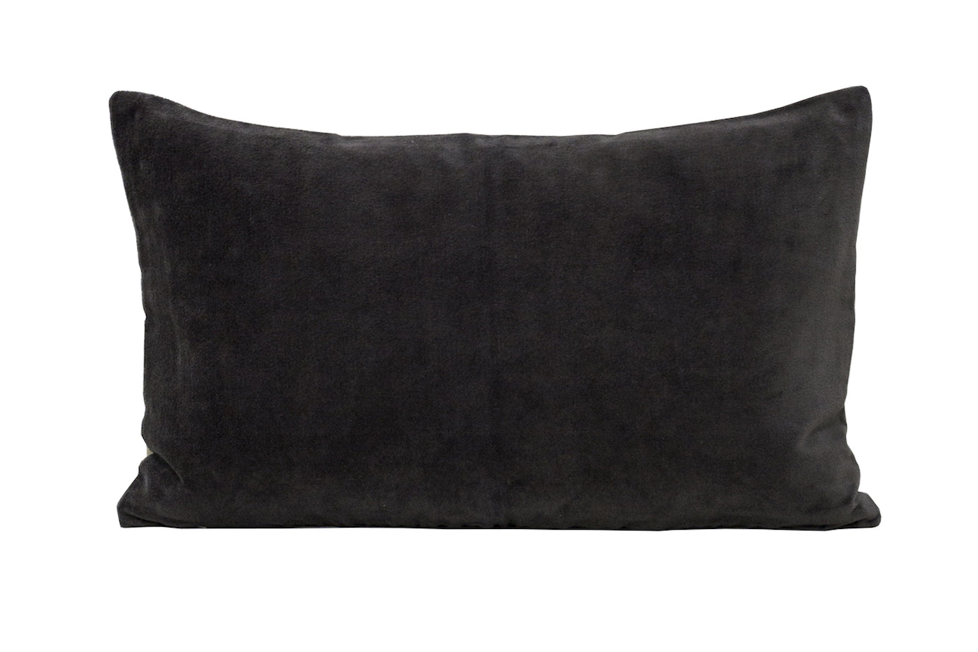 Misi Slate Grey Velvet Cushion