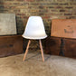 White dining chair