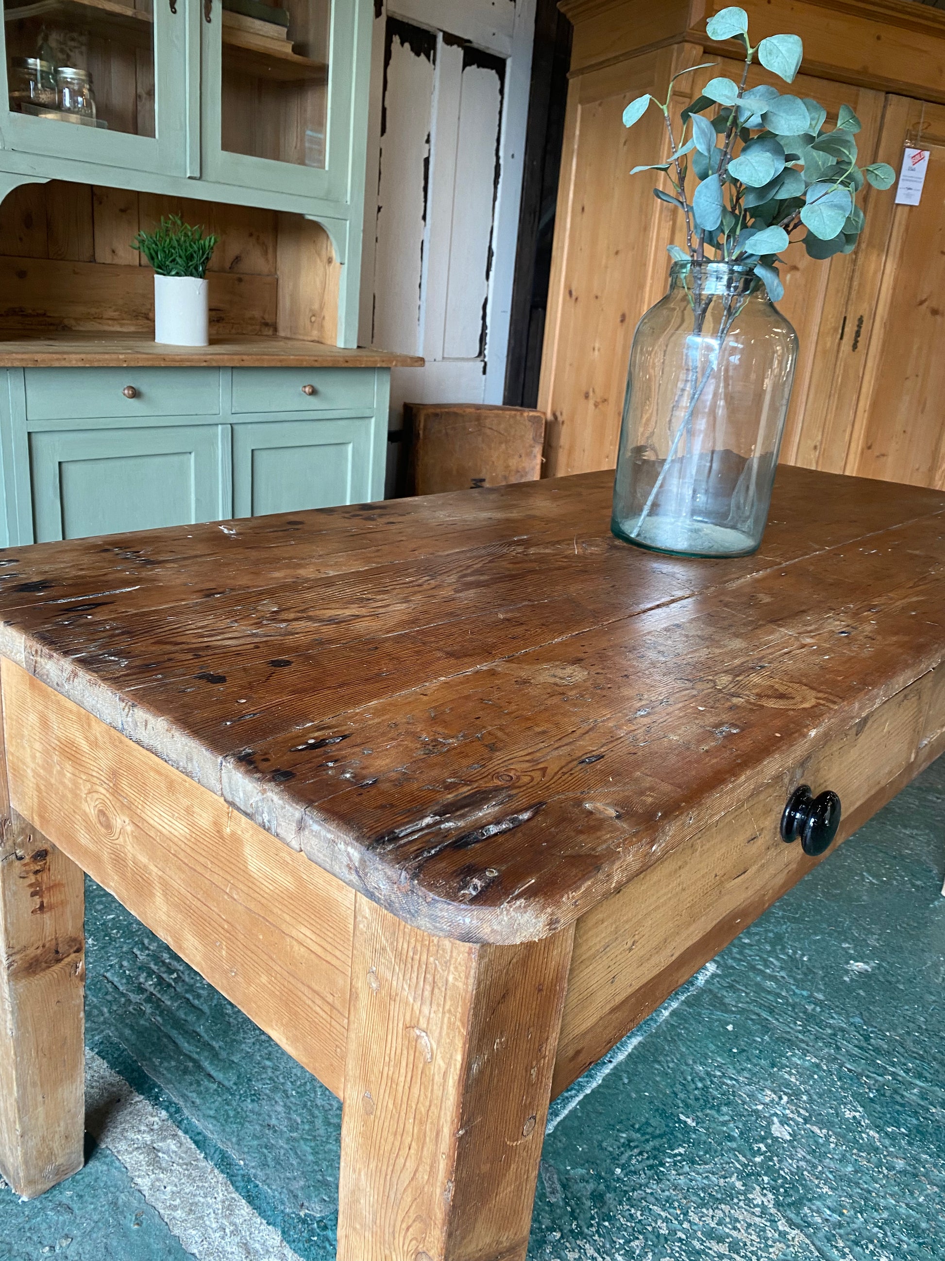 Rustic vintage bench console table Taylor Grey Home