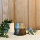 Ombré large conical candle holder