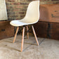 White dining chair